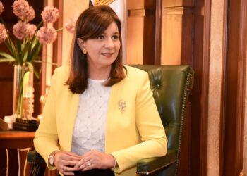نبيلة مكرم وزيرة الهجرة والمصريين في الخارج