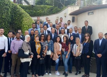 احمد دياب مرشح مستقبل وطن يجتمع بأمناء شباب محافظة الجيزة