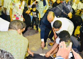 احتفال النائب فؤاد القاضي بفوزه بعضوية مجلس الشيوخ