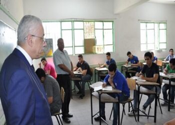 طارق شوقي وزير التربية والتعليم يتفقد لجان الثانوية العامة