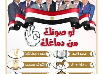 انتخبوا الـ 8 دول…النائب محمد فؤاد يؤيد مرشحي الجيزة ويدعو الناخبين للتصويت لهم