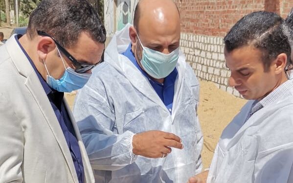 مسئولو الهيئة العامة للخدمات البيطرية يفحصون الماشية تجنبًا لإصابتها بكورونا
