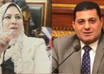 النائب بكر أبو غريب والنائبة نوسيلة أبو العمرو