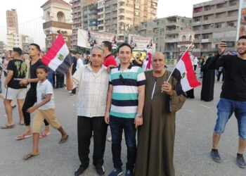 بالصور.. أهالى الشرقية يحتفلون بالذكرى الـ47 من نصر أكتوبر ودعم الدولة والرئيس