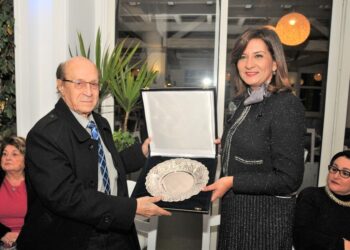 وزيرة الهجرة تُنعي رئيس الجالية اليونانية بالإسكندرية: أحد الرموز الوطنية