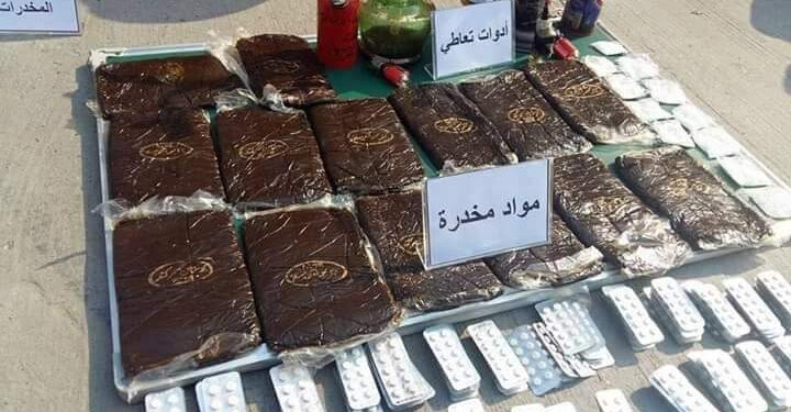 ضربة موجعة لتجار “الكيف” .. ضبط أكثر من إثنين طنا من الحشيش قبل دخوله مصر