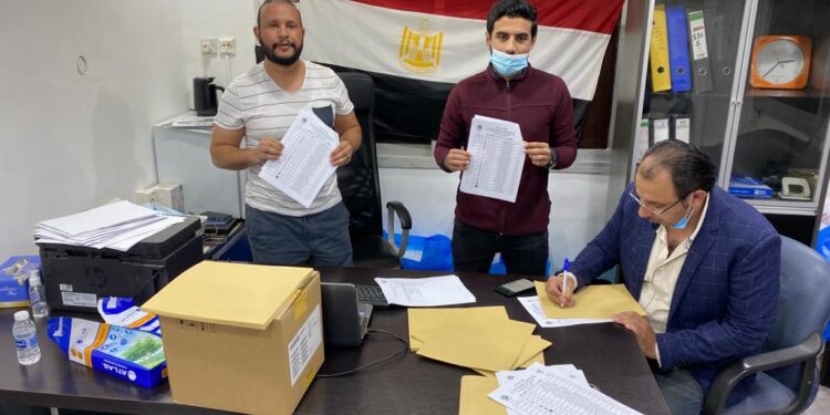 انتخابات المصريين بالكويت المرحلة الثانية