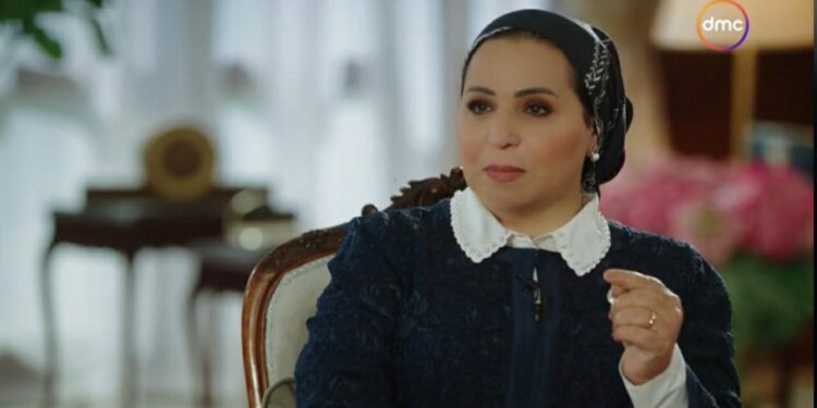 حوار قرينة رئيس الجمهورية
