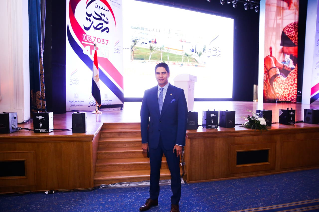 النائب أحمد أبوهشيمة ـ عضو مجلس الشيوخ