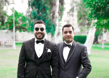 رجل الأعمال محمد رمضان يهنئ شقيقة عبدالرحمن بمناسبة عقد قرانه