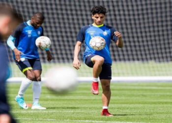 اللاعب احمد مصطفي