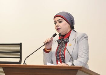 النائبة جيهان شاهين: نعتز بالدور المصري في دعم الأمن والسلم الدوليين
