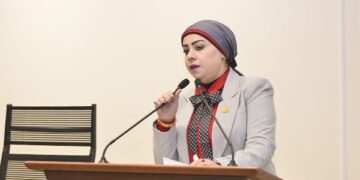 النائبة جيهان شاهين: نعتز بالدور المصري في دعم الأمن والسلم الدوليين
