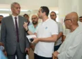 النائب محمد محمد عبدالمقصود يتفقد مستشفى رأس غارب المركزي لمتابعة معدلات تنفيذ الأعمال الإنشائية والوقوف على آخر مستجدات المشروع