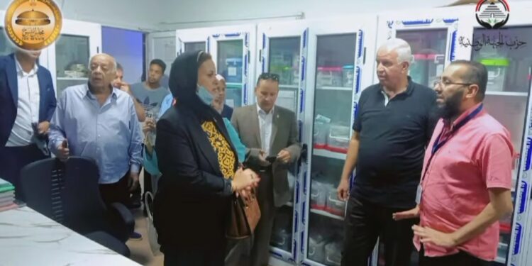 النائبة داليا سعد تجري جولة تفقدية بمستشفى الخير والبركة
