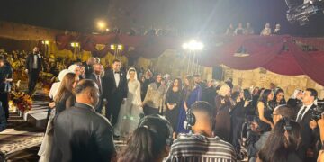 النائبة زينب فهيم تحتفل بزفاف نجلتها بحضور مسؤولين ونواب وشخصيات عامة