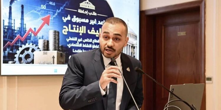 النائب أحمد ناصر يطالب بخطة حكومية لخفض تكاليف الإنتاج ودعم تنافسية الصناعة المصرية